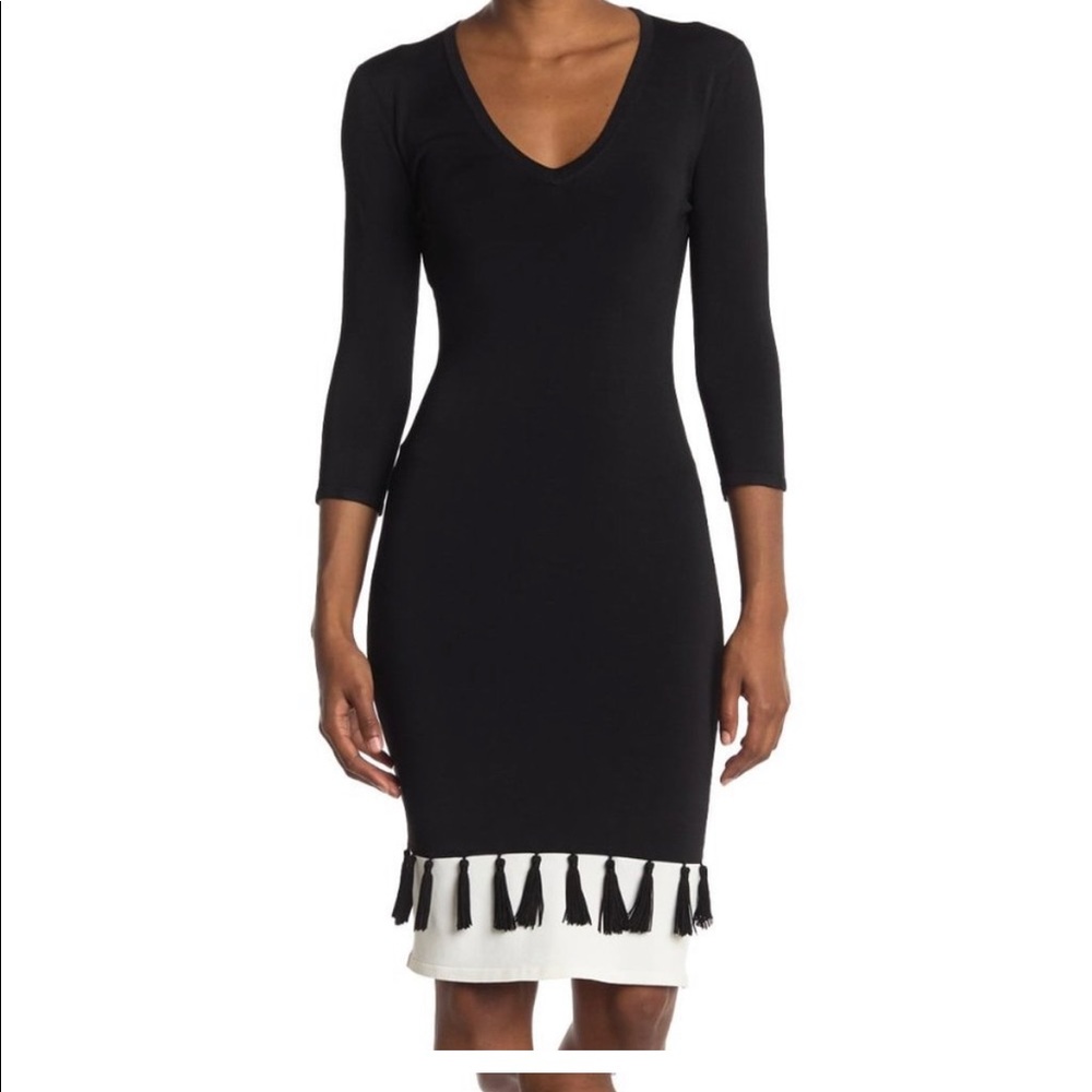 Trina Turk Lotus Sweater Dress Sz M
